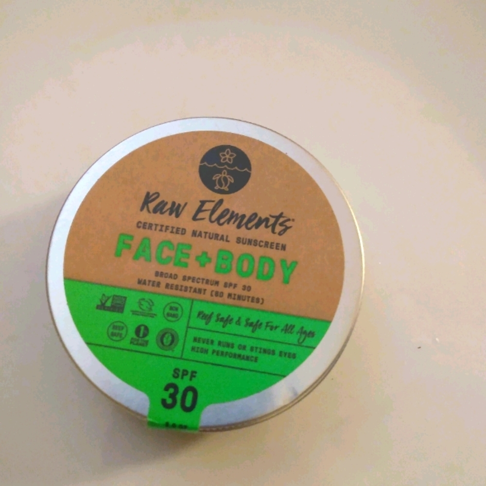 Raw Elements Face & Body Natural Sunscreen